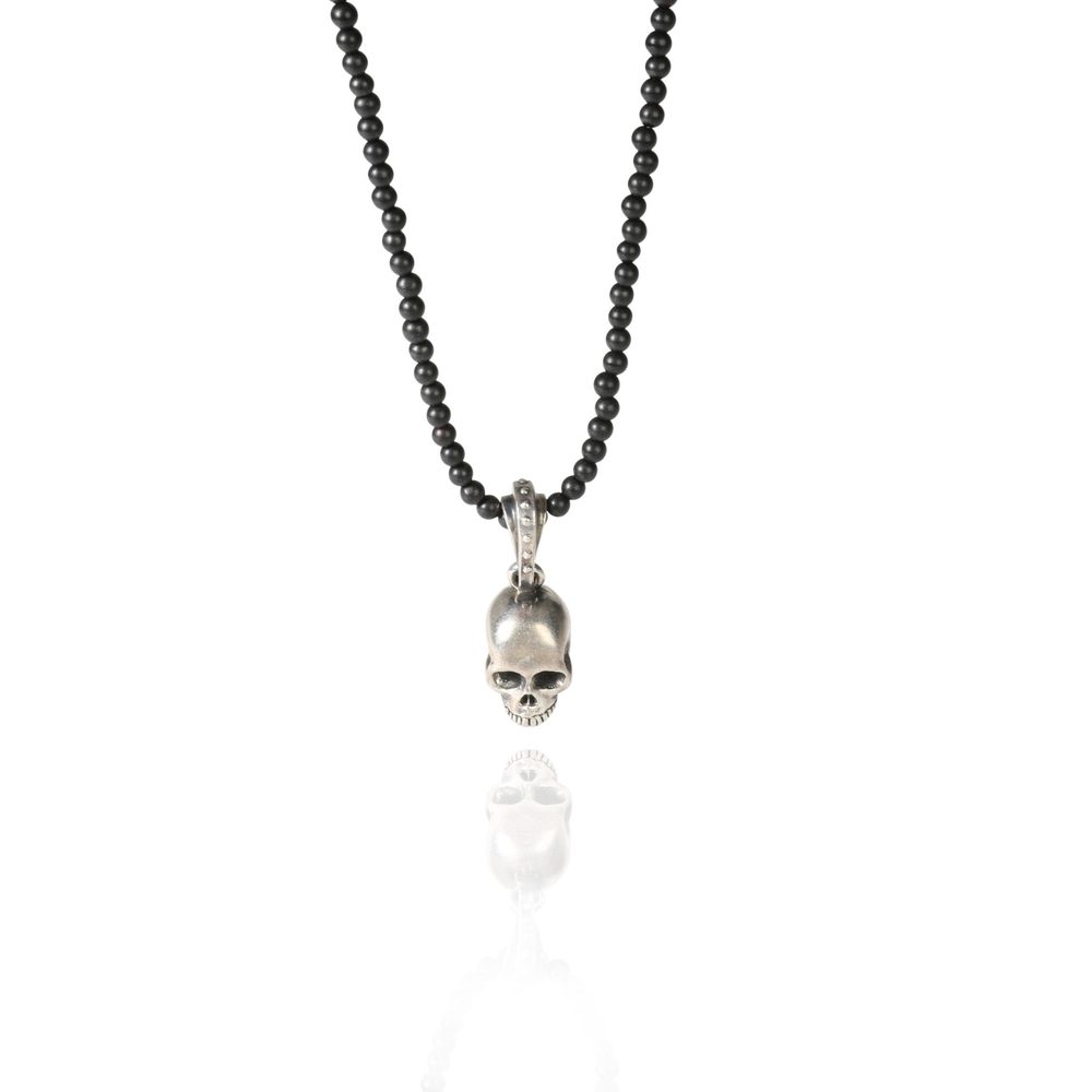 King Baby Onyx Fashion Pendant in Sterling Silver